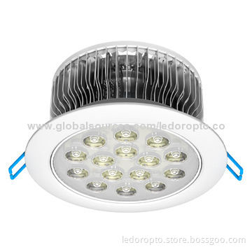 15W LED Ceiling Light with 48-piece Aluminum Fins, Bridgelux/Epistar/Epileds Chip
